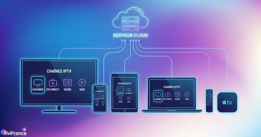 Abonnement IPTV français compatible tous appareils - TiviFrance