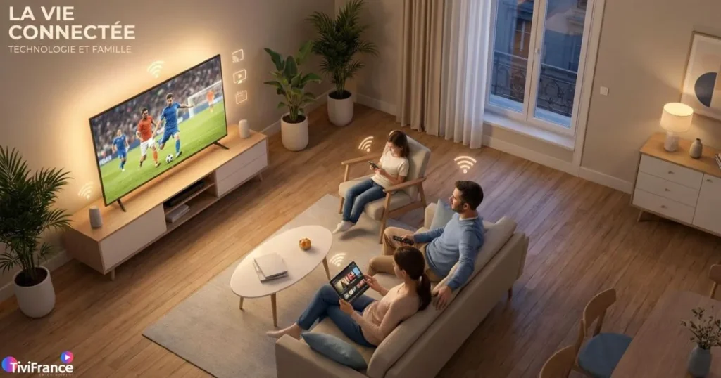abonnement IPTV France - évolution des usages TV connectée