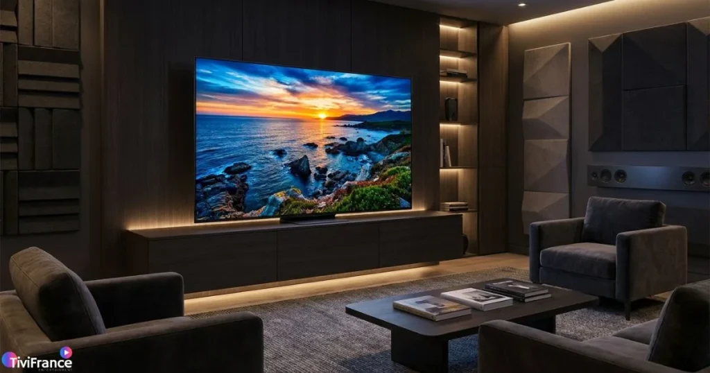 IPTV 4K premium avec qualité HDR sur Smart TV moderne