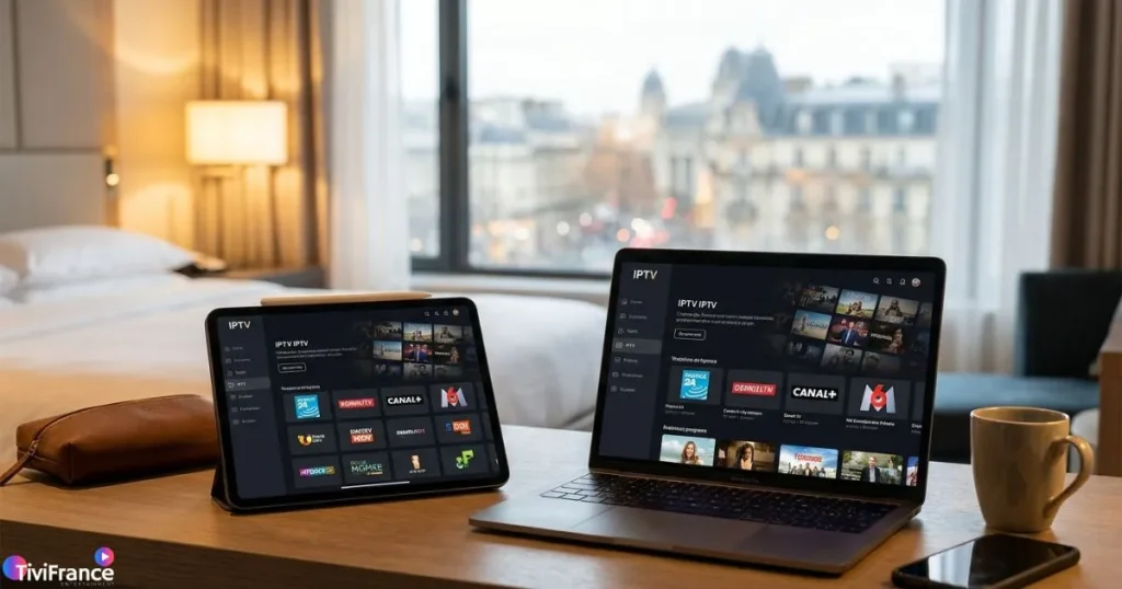 regarder IPTV en direct pendant un voyage à l'étranger