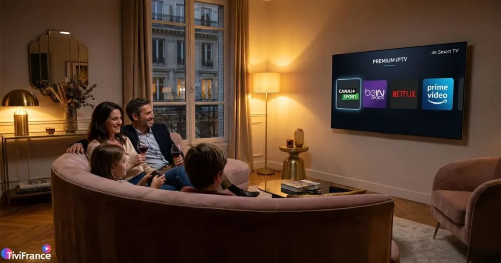 abonnement IPTV France avec service IPTV premium en 4K