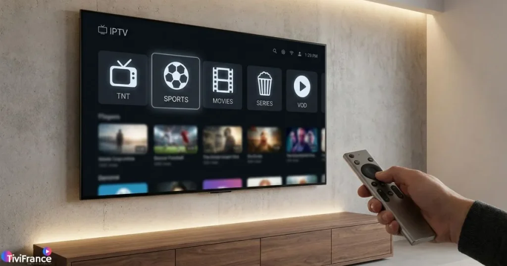 Catalogue complet d’abonnement IPTV avec chaînes françaises et contenus à la demande