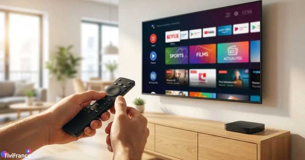 Configuration liste M3U IPTV sur Android TV Box avec application TiviMate