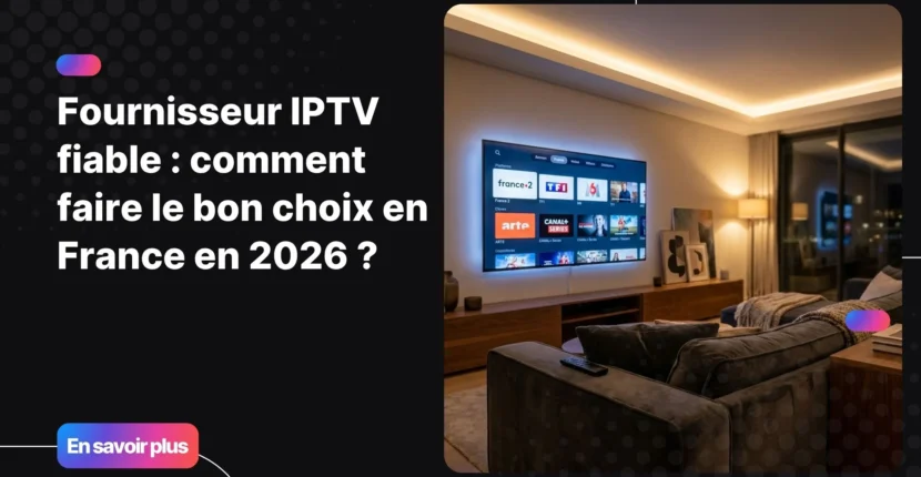 Choisir un fournisseur IPTV fiable en France en 2026
