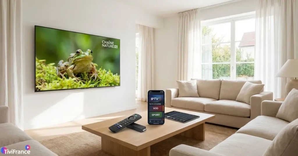 Meilleur abonnement IPTV 2026 compatible Smart TV Firestick et mobile