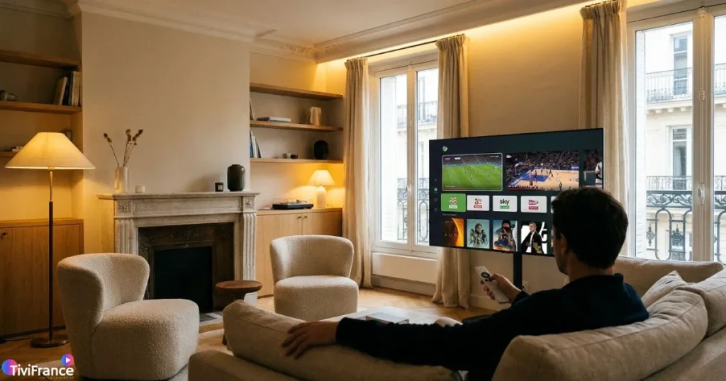 Test d’un abonnement IPTV France sur Android TV avec streaming stable et interface moderne