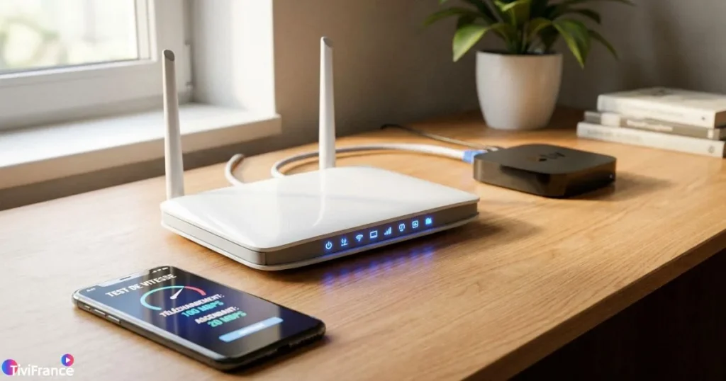 Connexion Internet stable pour un IPTV stable - routeur Ethernet et débit optimal