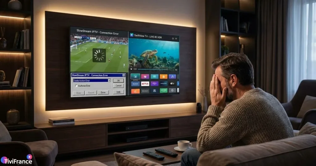 meilleure application IPTV pour éviter les coupures et le buffering
