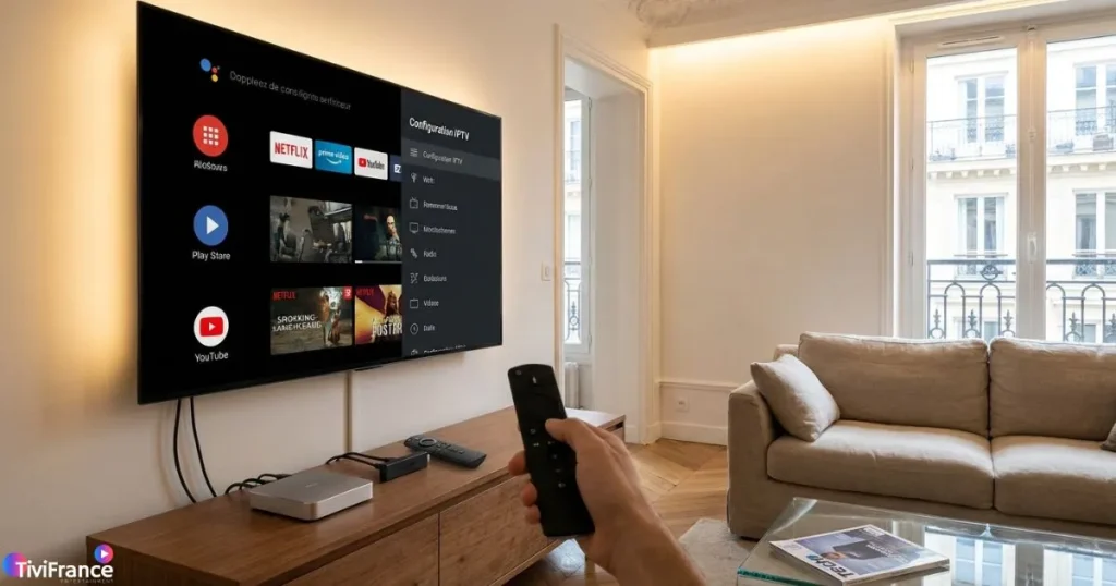 configuration IPTV Android sur box Android TV et Firestick