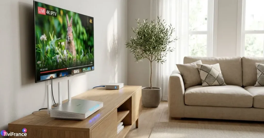 application IPTV fluide avec connexion internet stable pour IPTV Android