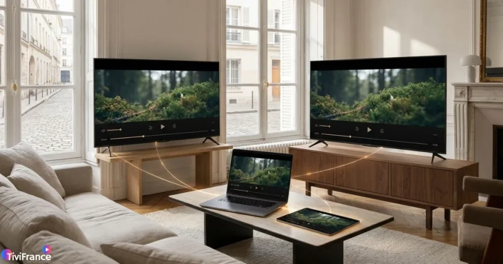 Meilleur IPTV compatible avec Smart TV, smartphone, tablette et ordinateur