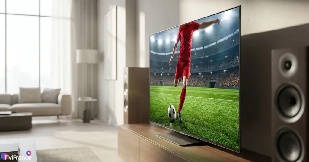 streaming 4K france sur un écran moderne avec une qualité d'image exceptionnelle