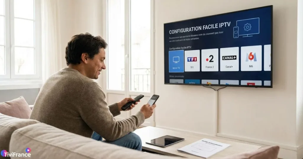 Meilleur abonnement IPTV France facile à installer sur Smart TV et appareils connectés