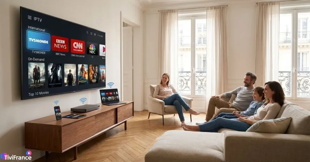 Meilleur abonnement IPTV compatible avec Smart TV, smartphone et tablette