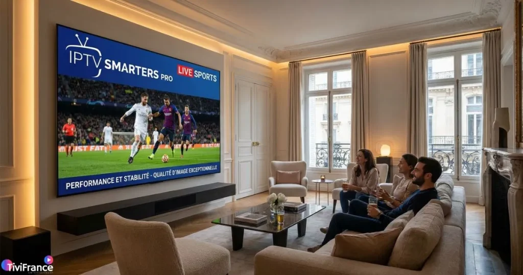 Abonnement IPTV premium avec streaming 4K fluide sans interruption