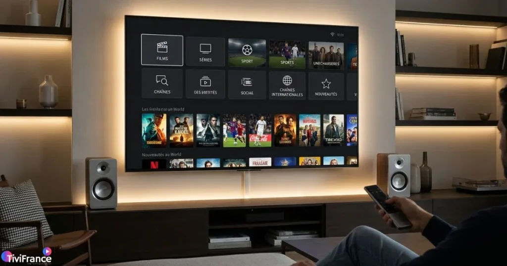 abonnement iptv premium donnant accès à un large catalogue de chaînes françaises premium