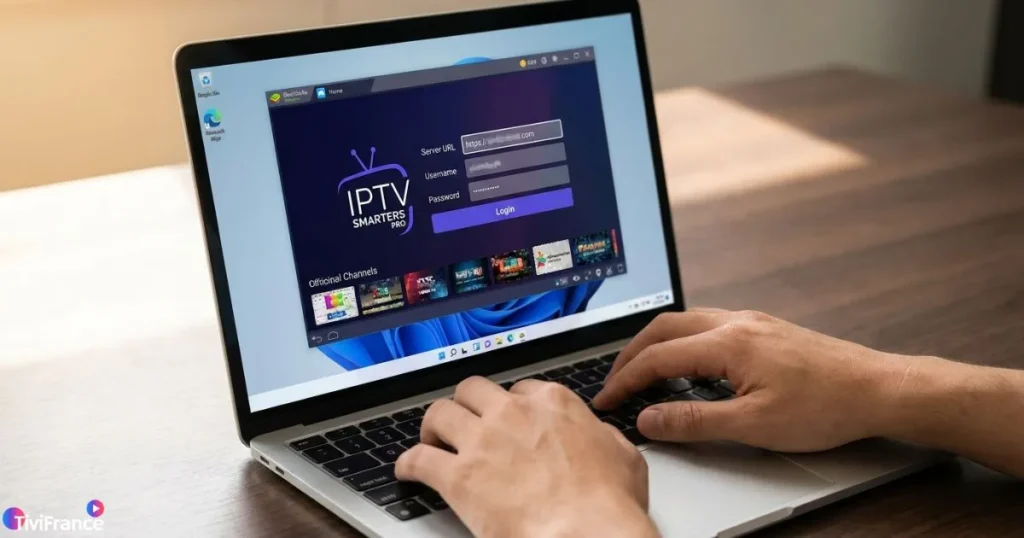Installer IPTV Smarters Pro sur PC - configuration de l'abonnement IPTV sur Windows