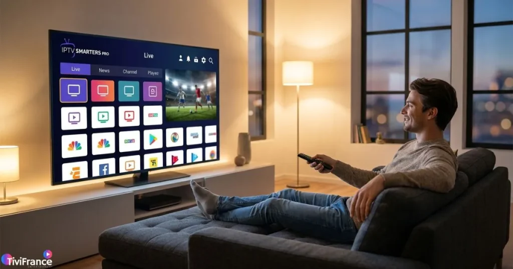 Abonnement IPTV TiviFrance - streaming de chaînes en direct sur ordinateur