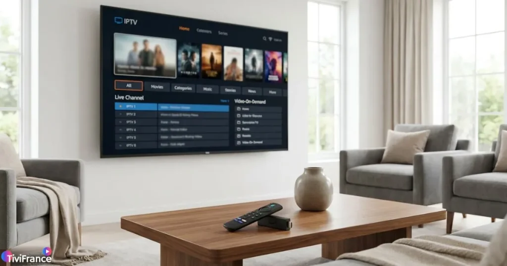 Fire TV Stick compatible avec un meilleur abonnement IPTV 2026