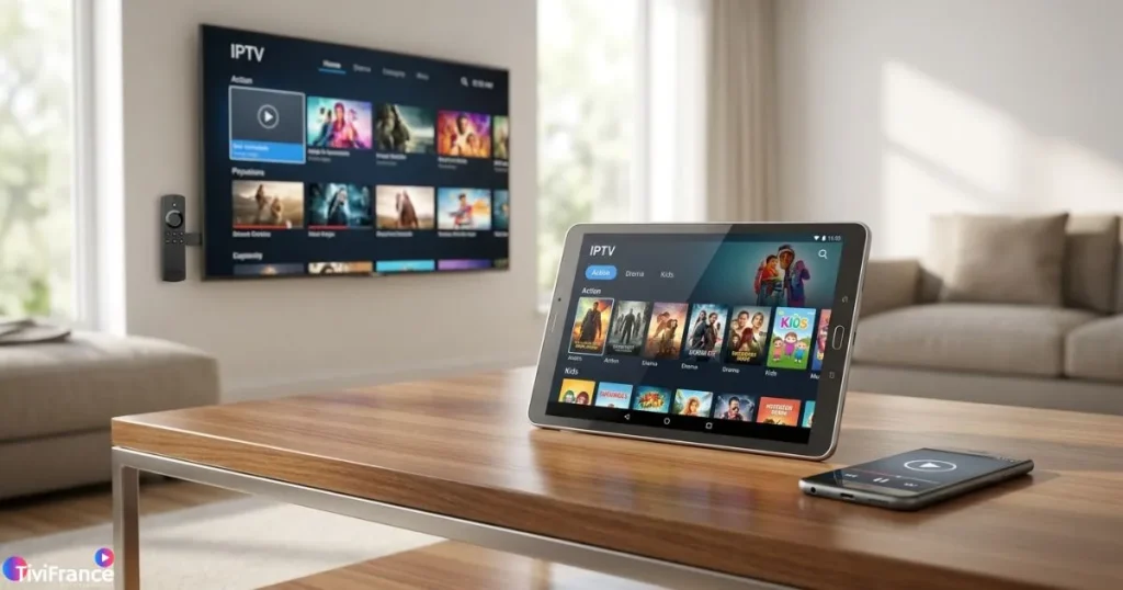 Abonnement IPTV sur Fire Stick Android et Smart TV en même temps