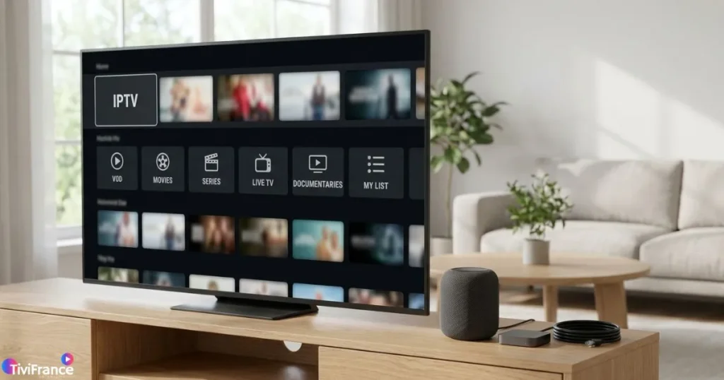 Compatibilité 4K entre Smart TV, application IPTV et connexion Internet