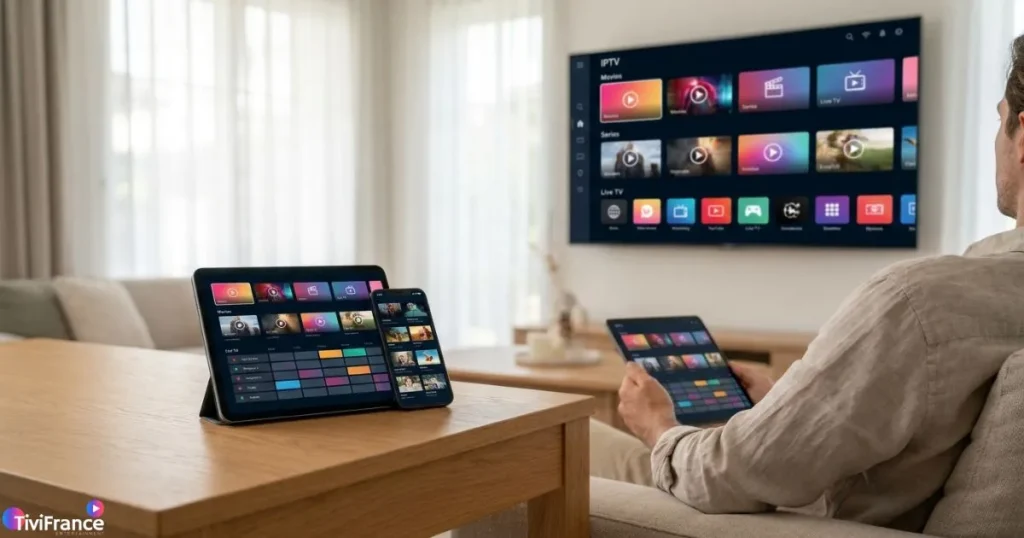 Chaînes espagnoles IPTV disponibles sur Smart TV, tablette et smartphone.
