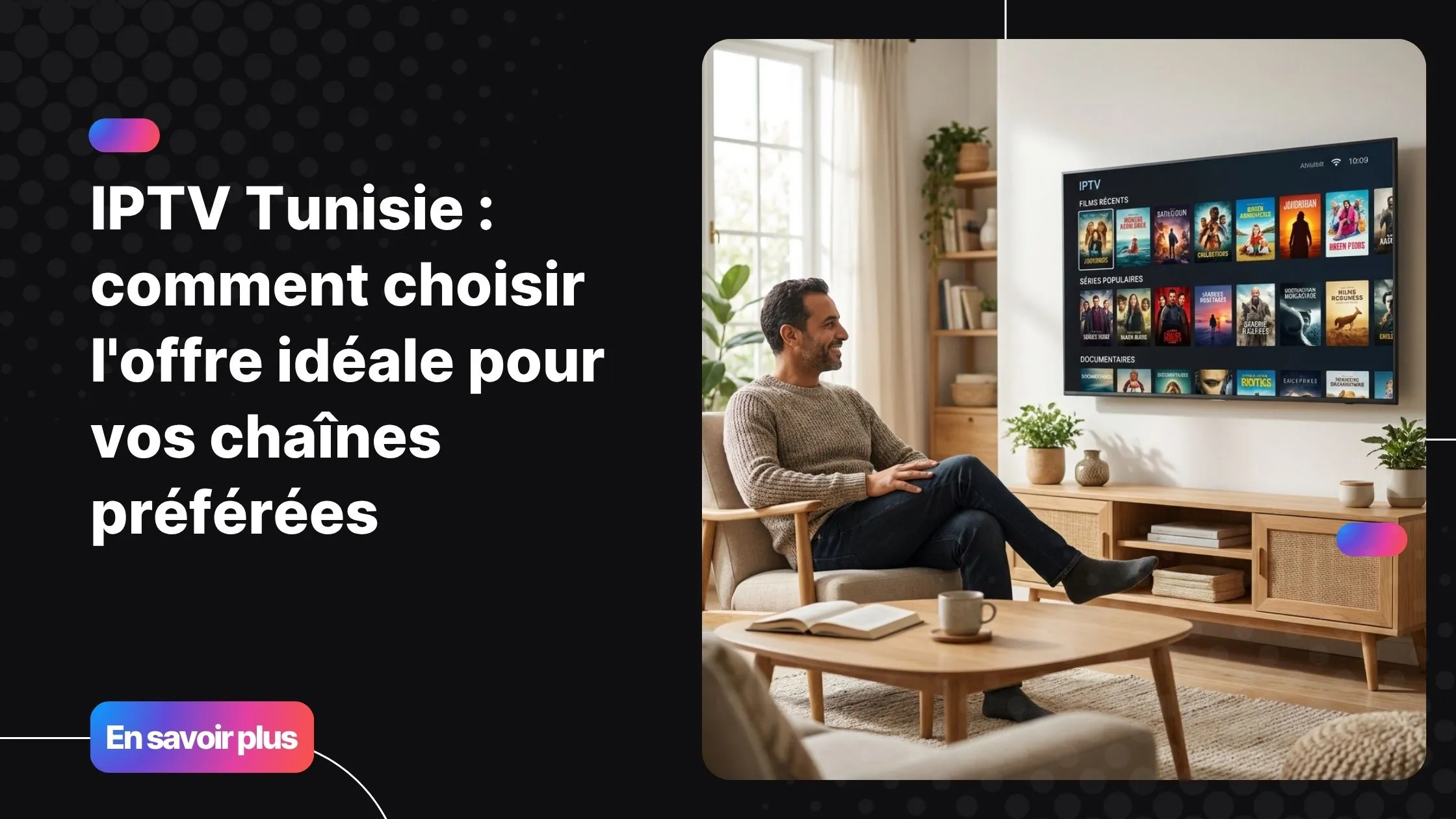 IPTV Tunisie - regarder ses chaînes tunisiennes préférées depuis chez soi