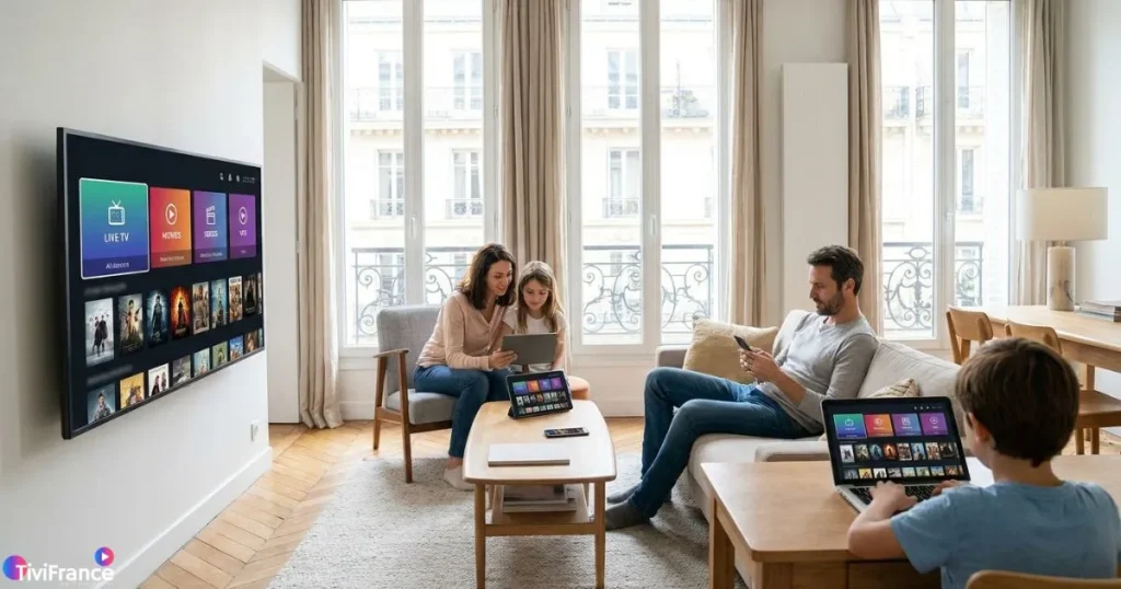 Abonnement IPTV compatible avec plusieurs appareils
