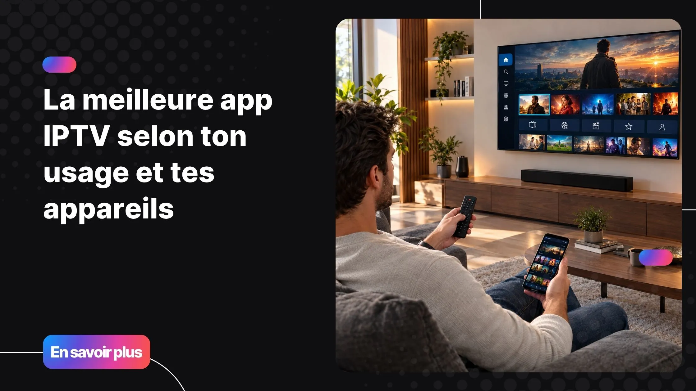 Choisir la meilleure app IPTV pour regarder ses chaînes sur tous ses appareils